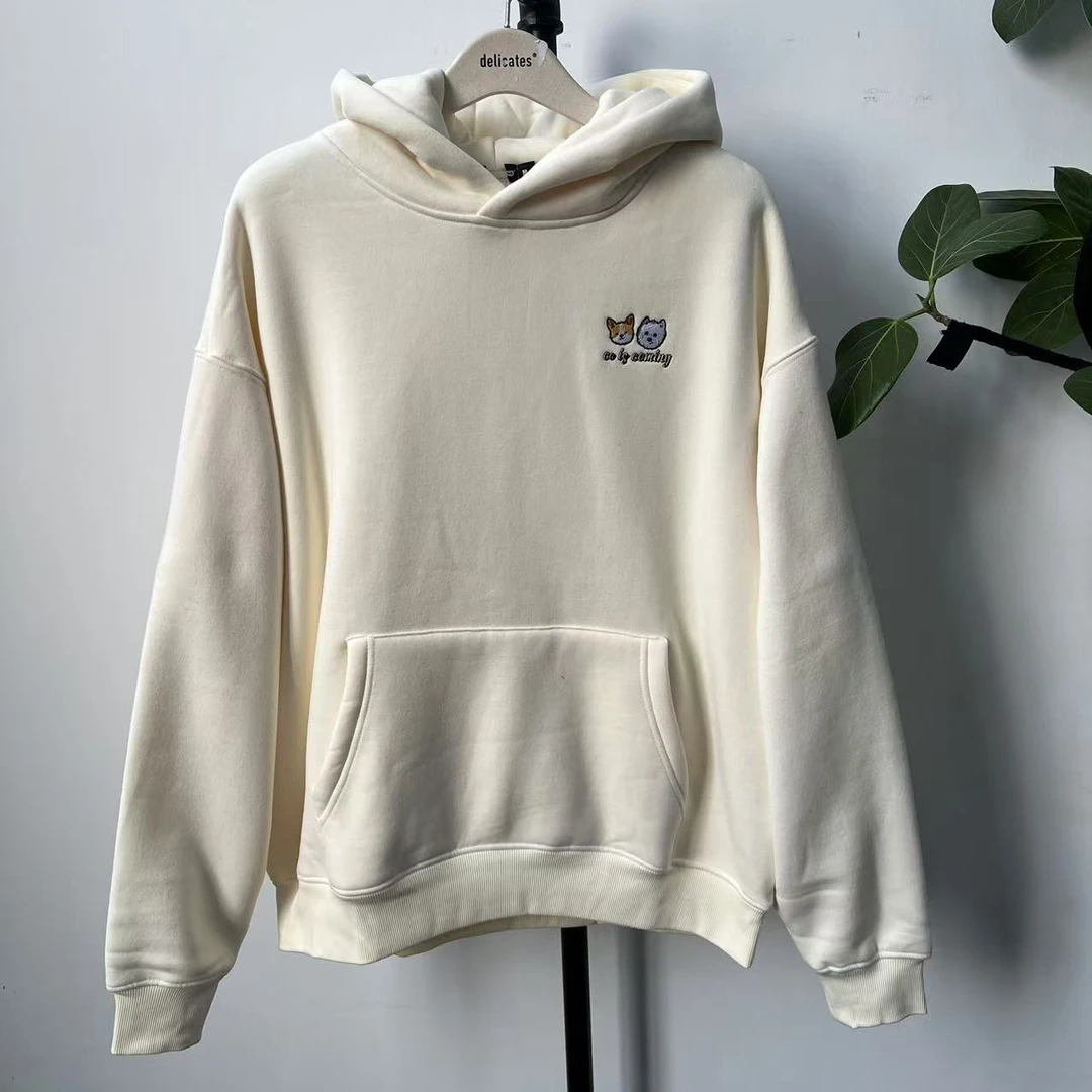 U-3【N】25新款潮牌男款休闲连帽长袖卫衣 T09BG