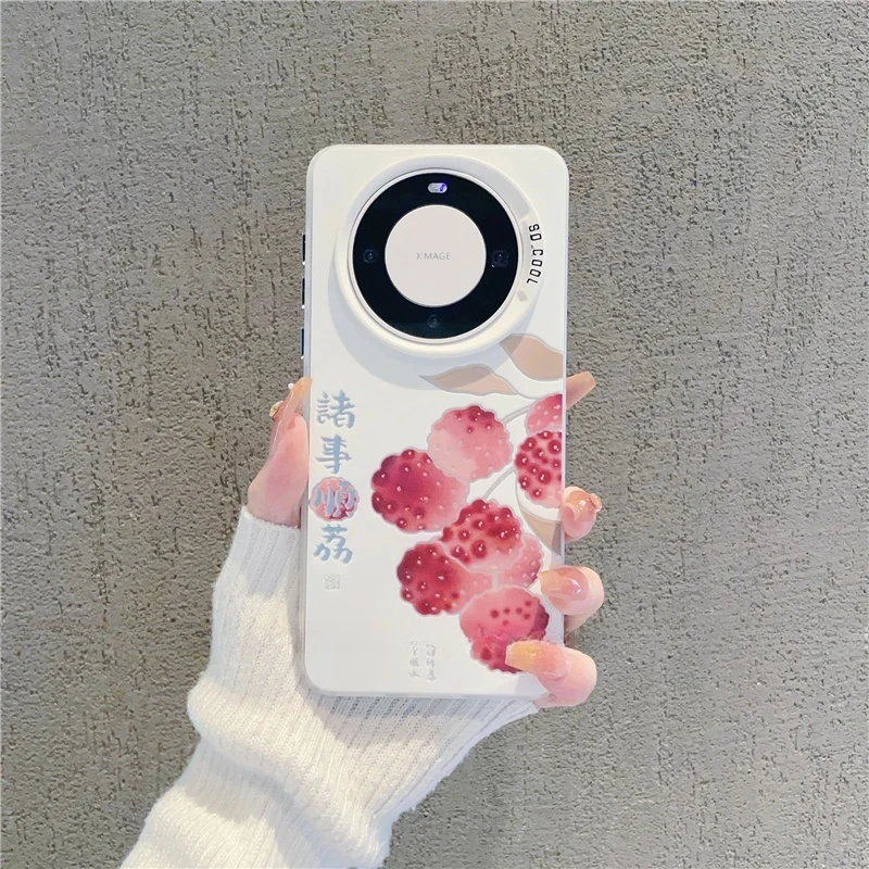 （华为Mate60系列）磨砂彩银适用华为Mate60/60Pro/60Pro+手机壳