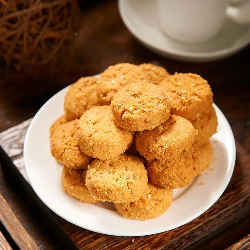 椒盐小桃酥饼干成都文殊院宫廷糕点铺小吃手工零食