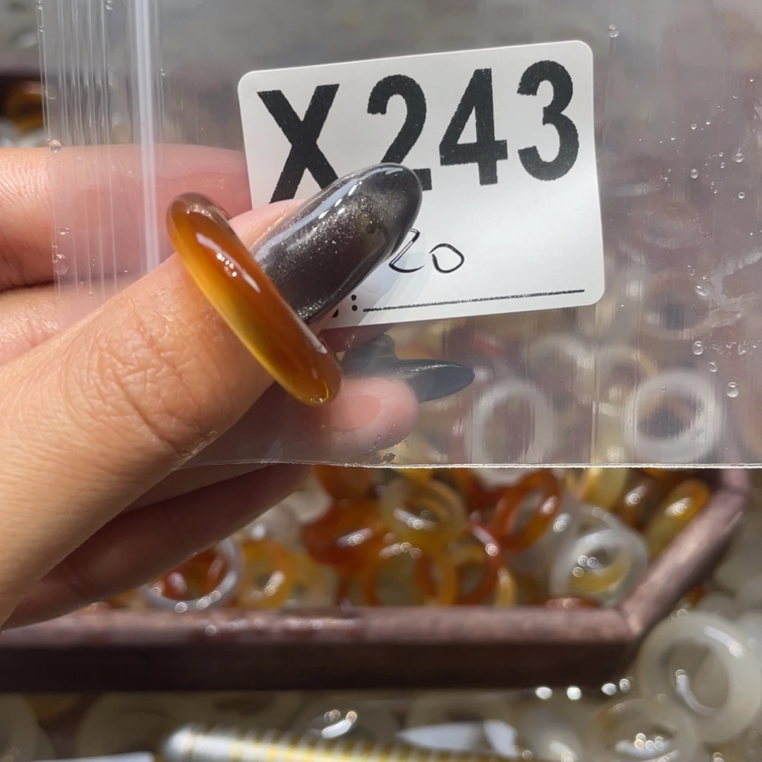玛瑙/玉髓未镶嵌戒指243