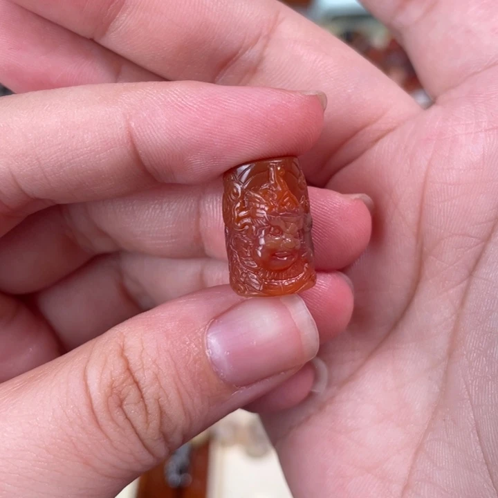 玛瑙/玉髓颈饰未镶嵌53财宝天王