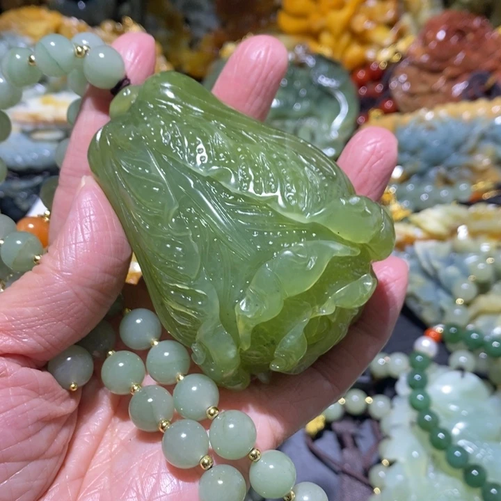 岫玉岫玉吊坠未镶嵌