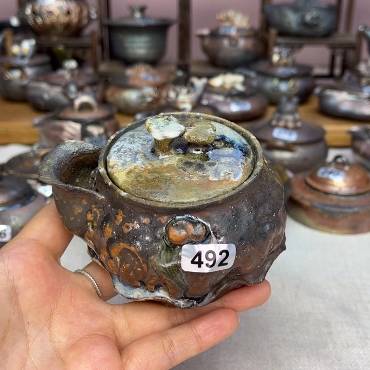 壶裸柴烧陶瓷茶具