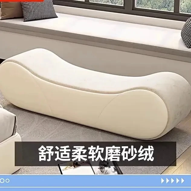 茉凰家用简约轻奢卧室情侣春凳床尾凳床边换鞋长条凳沙发凳客厅凳