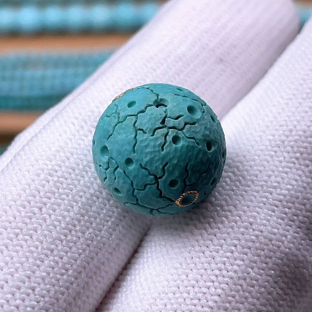 未镶嵌绿松石珠宝半成品