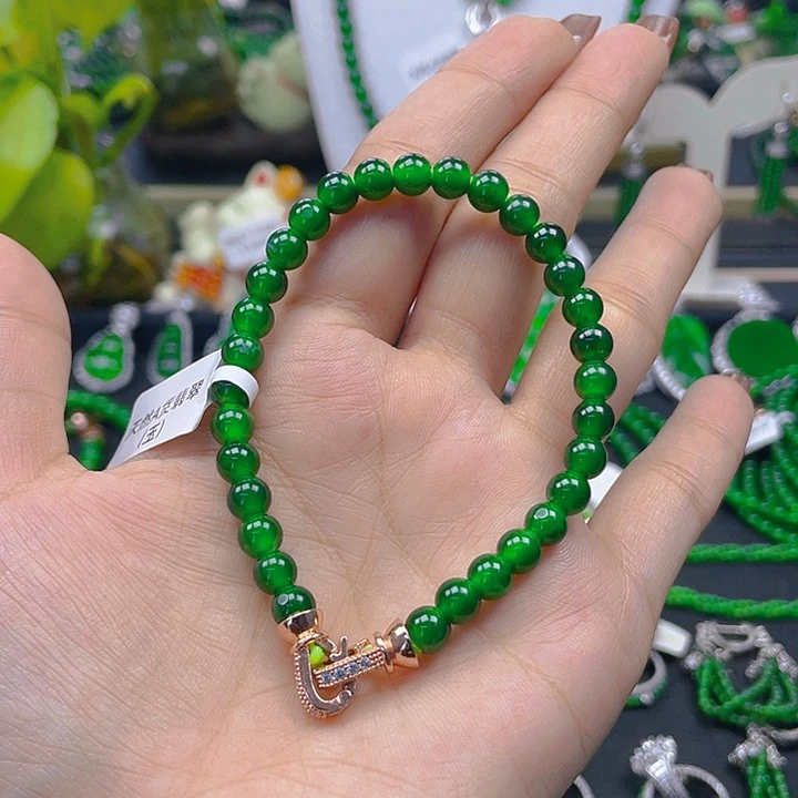 未镶嵌手链翡翠天然A货翡翠6