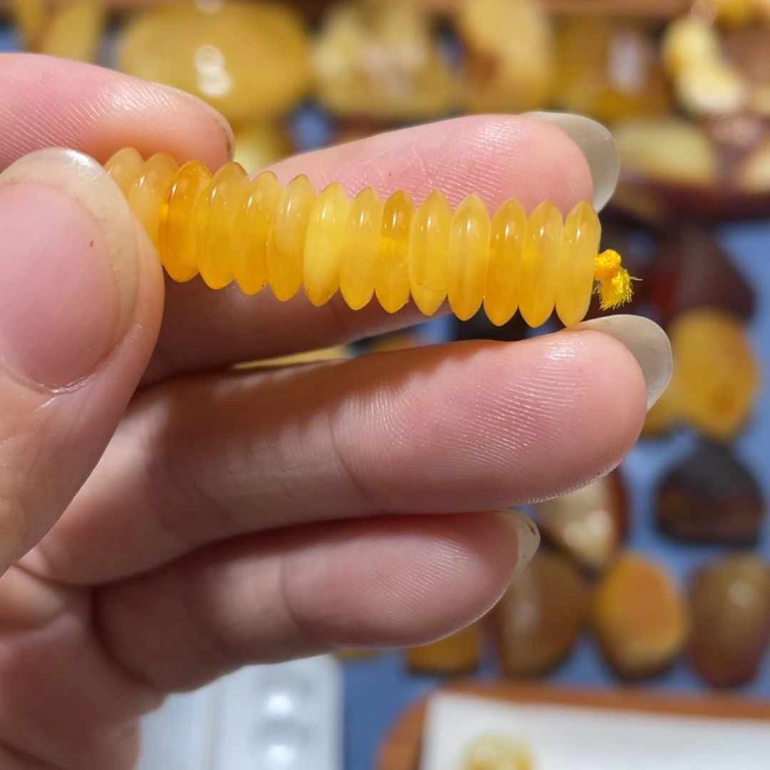 定制蜜蜡未镶嵌隔片