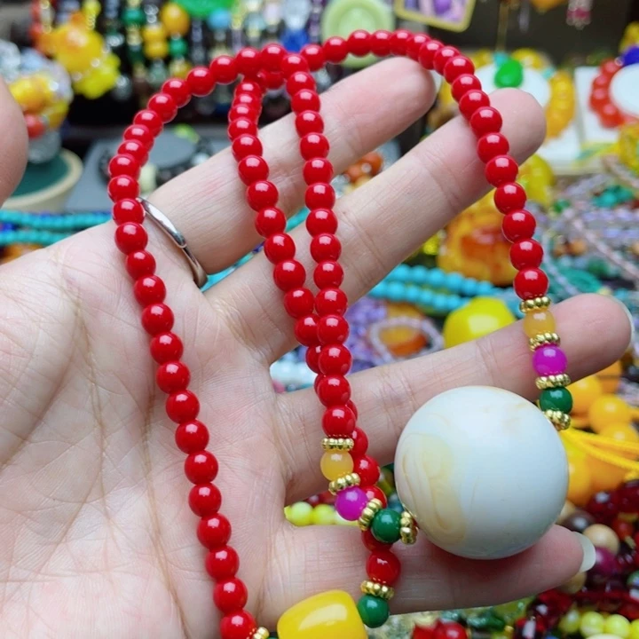 树脂制品72号锁骨链