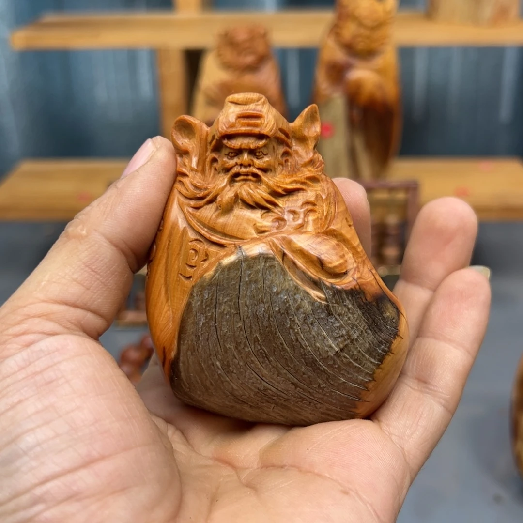 老***惯木崖柏木摆件手把件