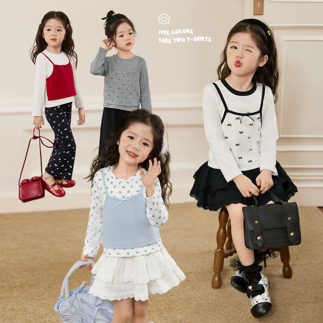 小O宝Okids童装 【韩都少女】时髦精bi穿单品~ OF514031