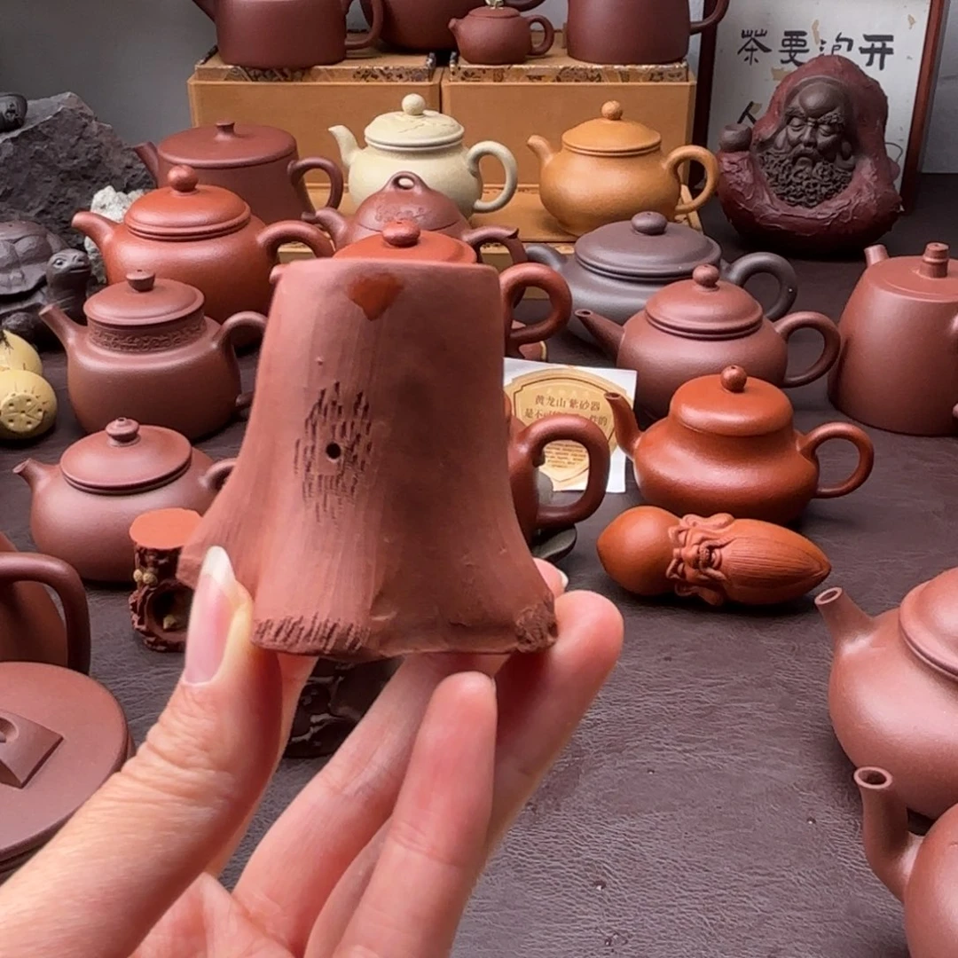 茶壶紫砂茶周边  树桩