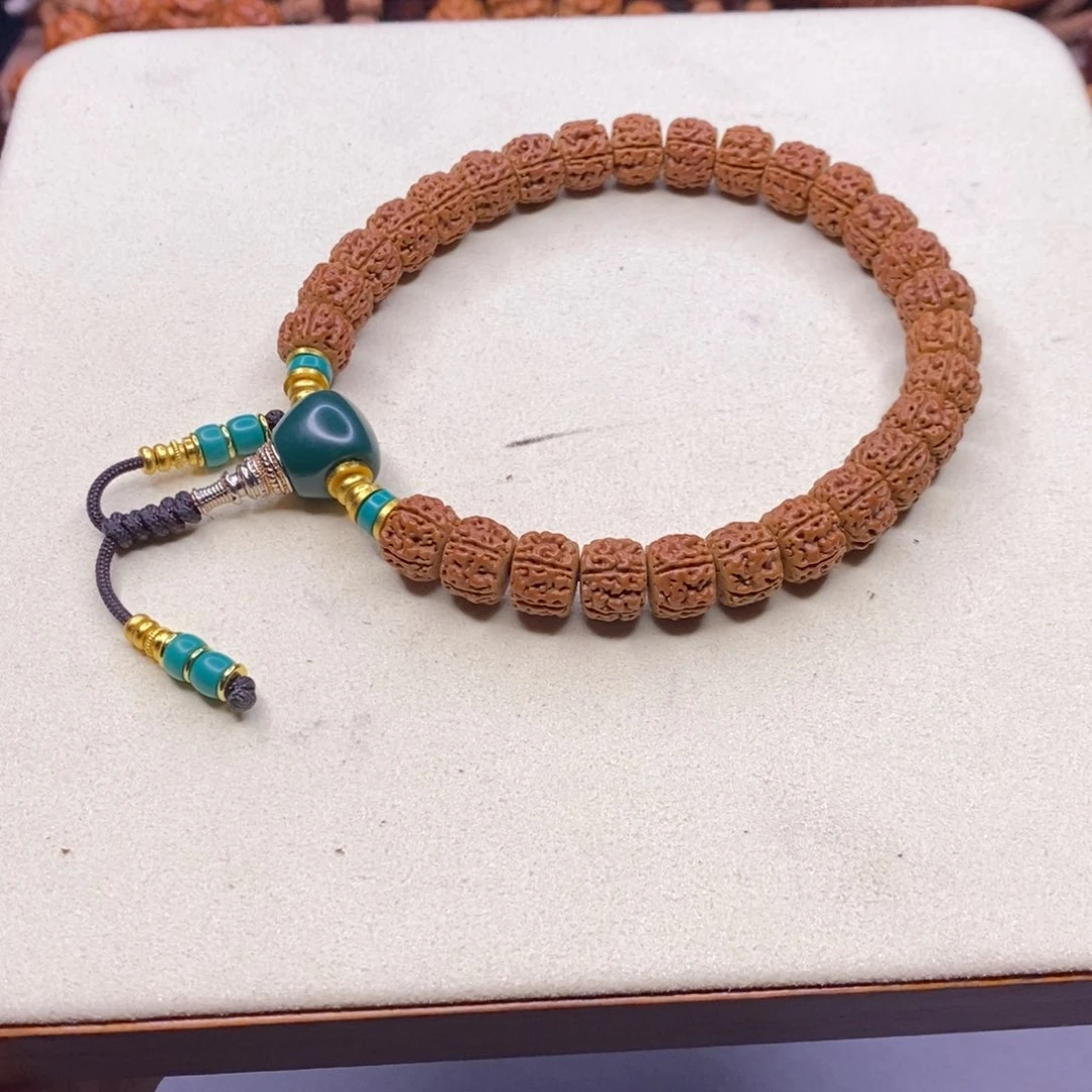 金刚菩提手串龙切盘龙王尺寸10.5