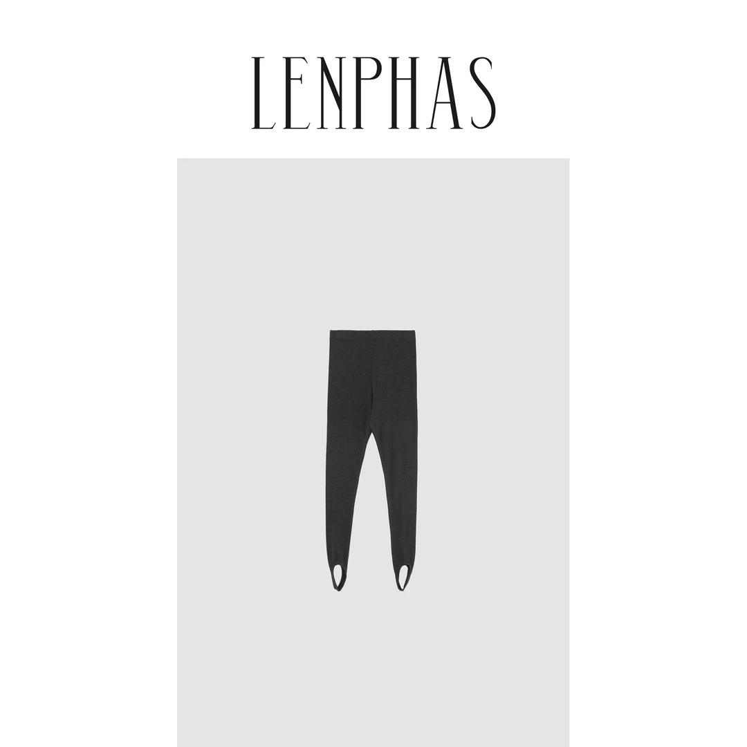 【LENPHAS】慵懒简约一体踩脚裤