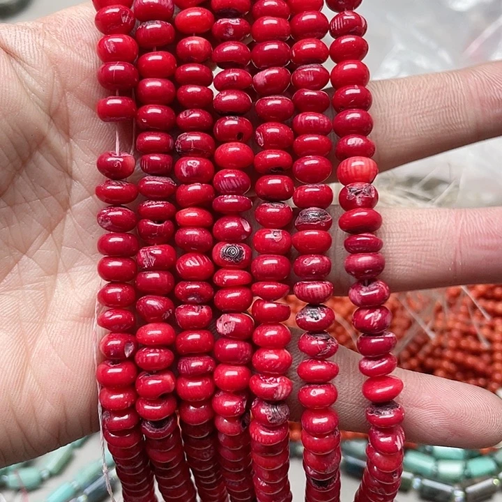 玛瑙/玉髓珠宝半成品合金一条8mm三姑娘算盘