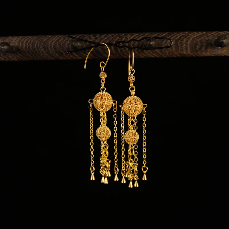 闺宝阁原创古风汉服发饰耳饰首饰百搭复古