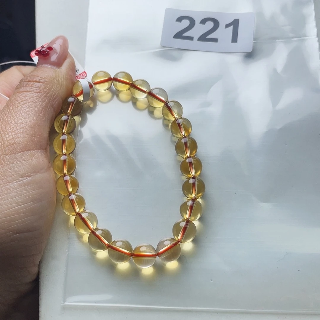 水晶手串221。 未镶嵌傅*傅