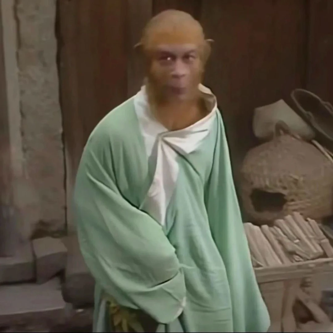 冬季加厚孙悟空睡衣猴哥同款绿色长衫睡袍宽松学生情侣可外穿男女