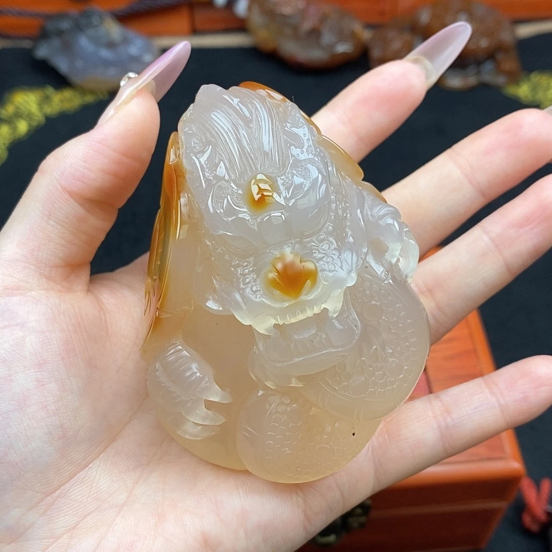 挂件玛瑙/玉髓未镶嵌