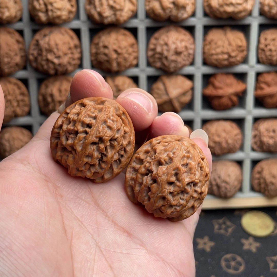 核桃把件32➕微修原生态苹果园