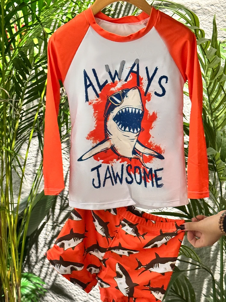 【男宝】儿童泳衣男童男孩速干泳衣卡通游泳衣水上乐园温泉