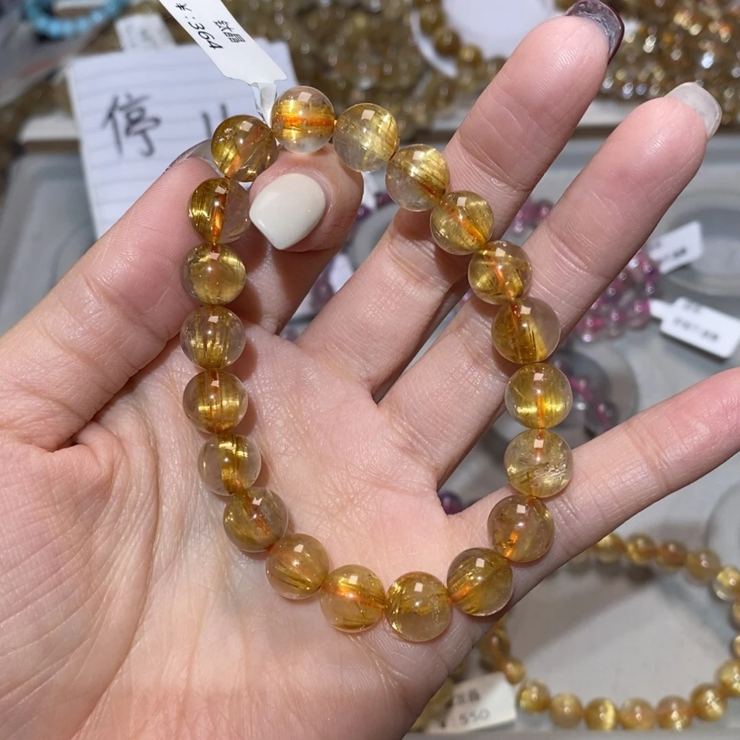 水晶手串未镶嵌u*5手串