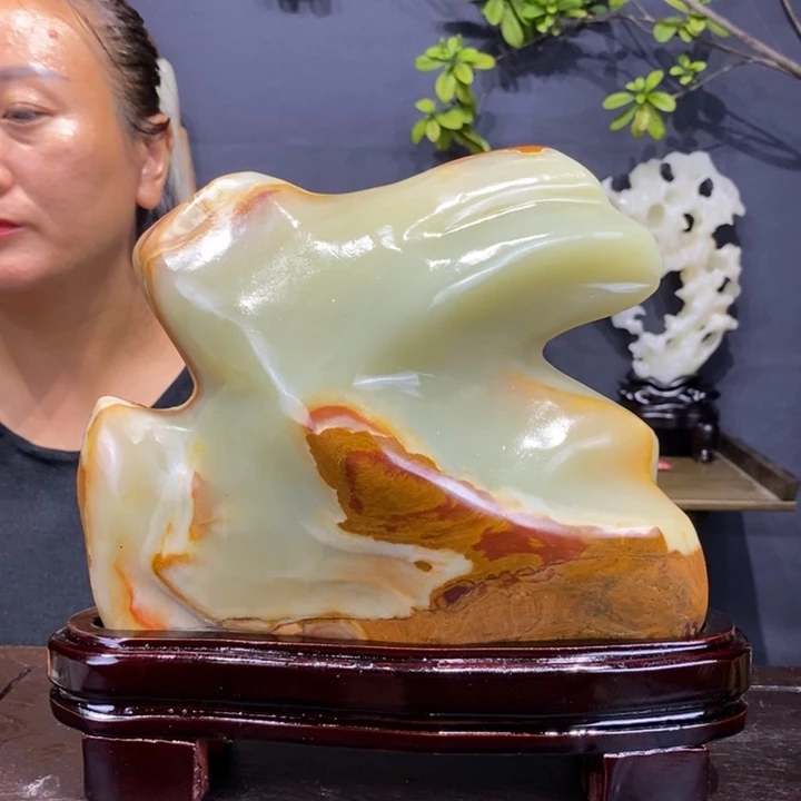 石材精品古青石摆件