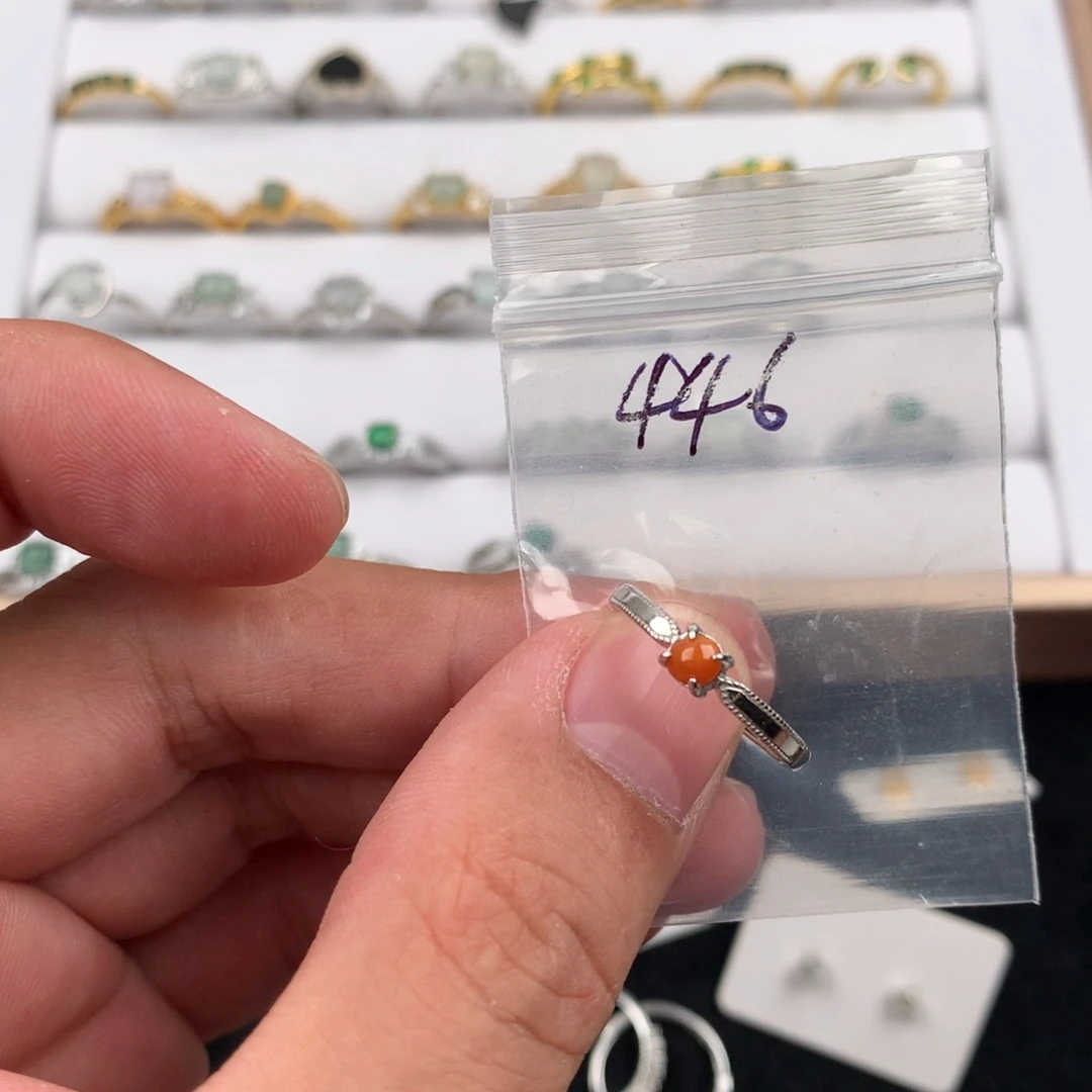 未镶嵌戒指翡翠446