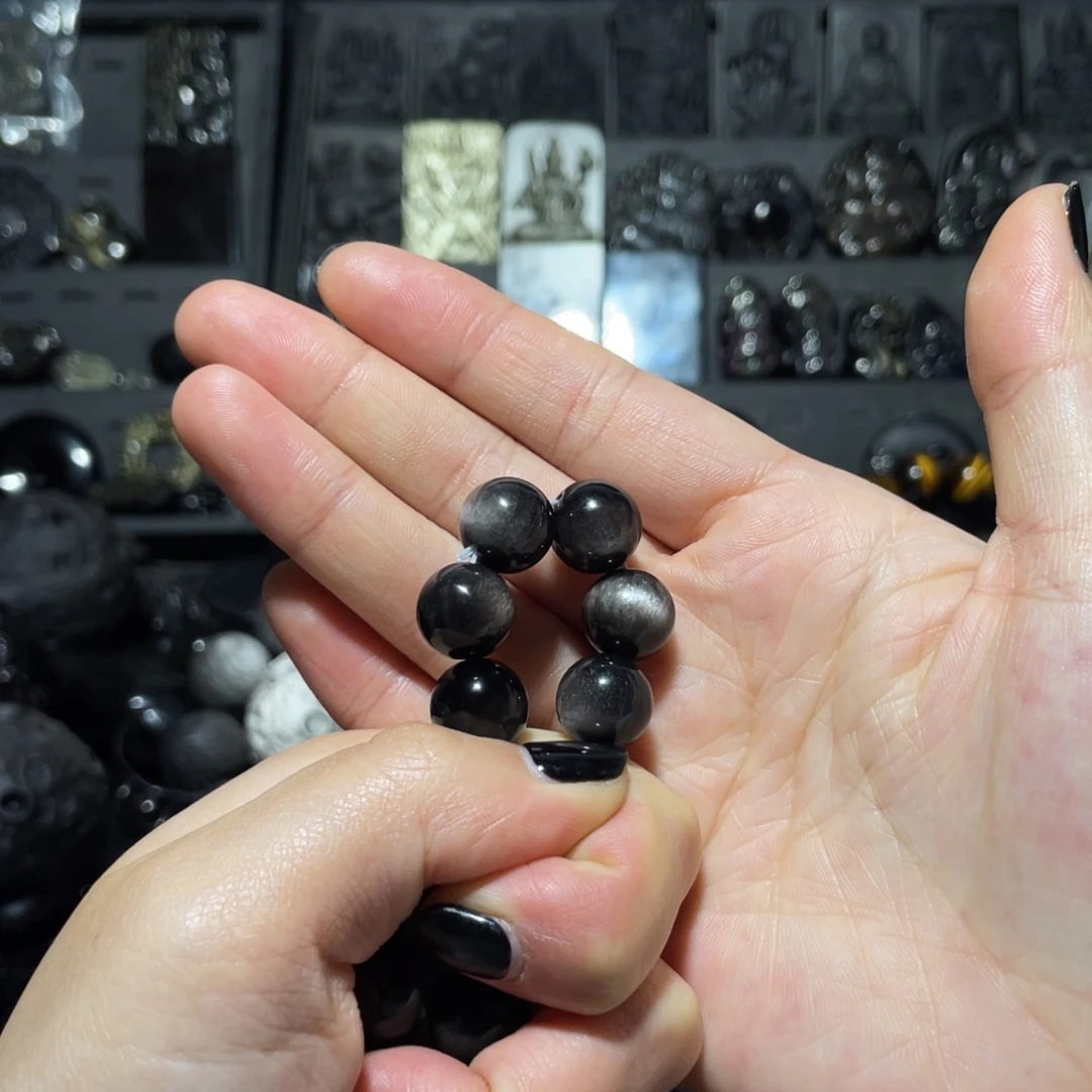 0***S黑曜岩未镶嵌珠宝奇石