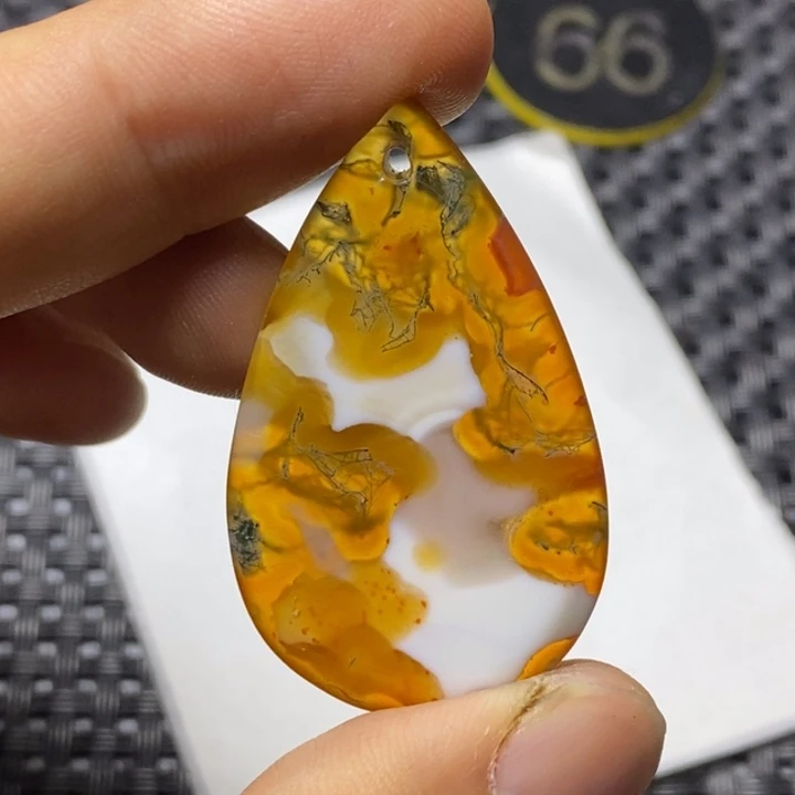 开***心玛瑙/玉髓未镶嵌1