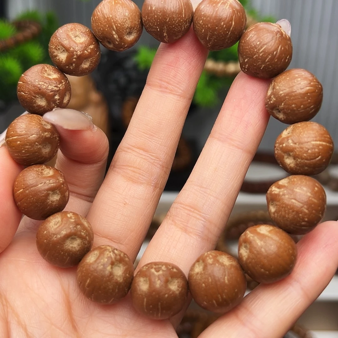 紫金鼠手串卡14+半实心原皮