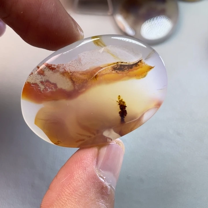 玛瑙/玉髓未镶嵌颈饰良*一