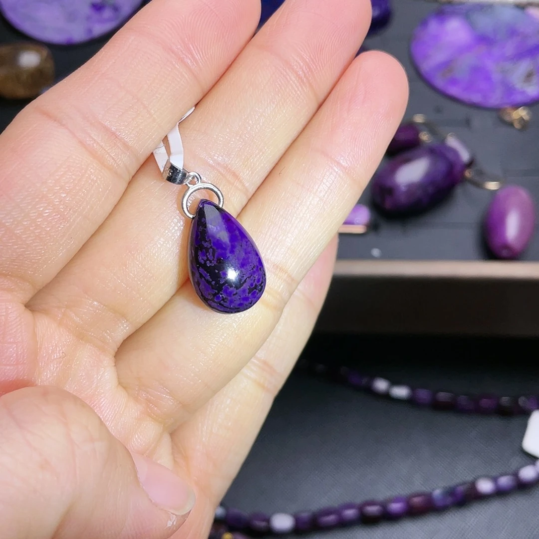 苏纪石（舒俱来）吊坠银S925镶嵌