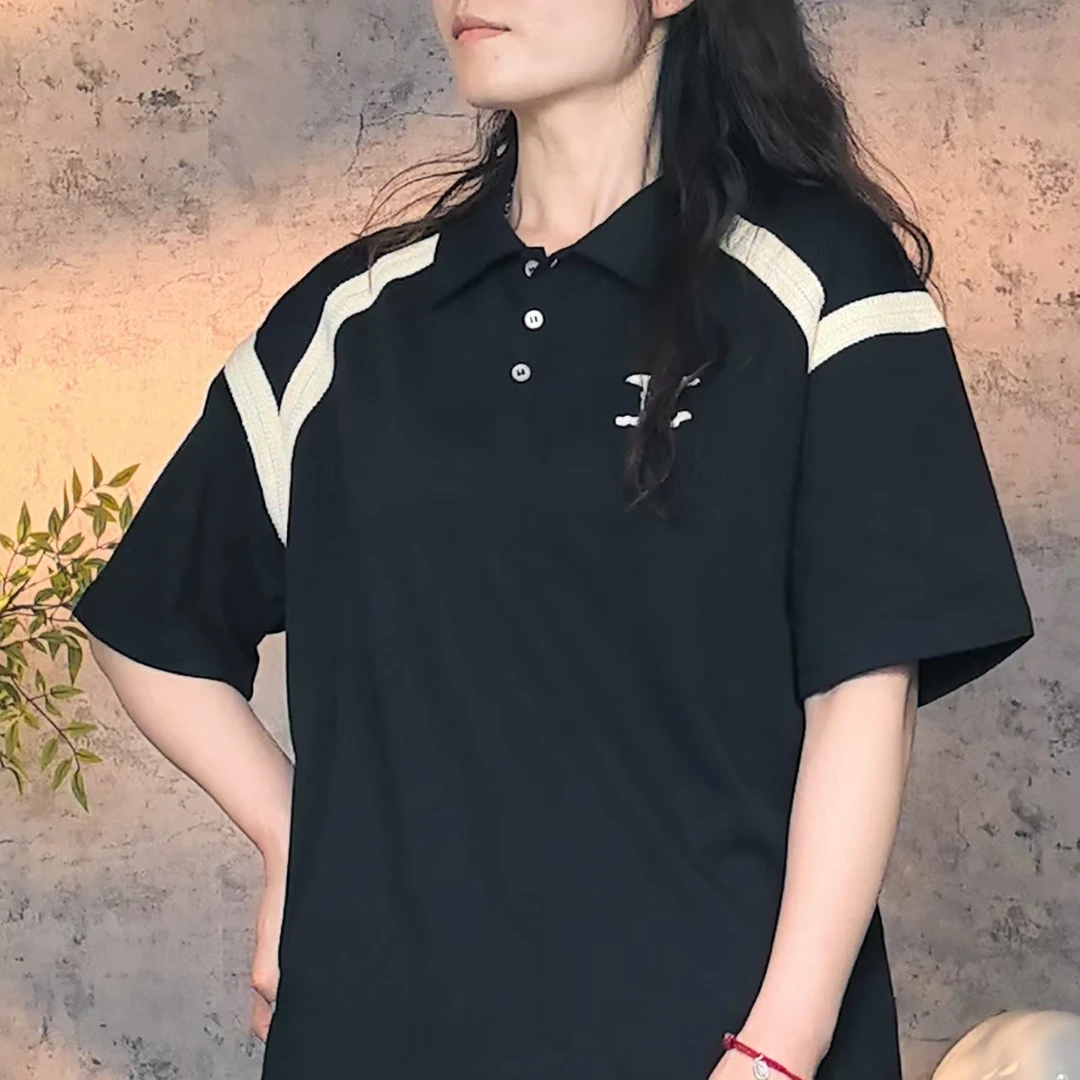 LJ林百万夏季新款宽松百搭情侣装短袖T恤男 S253021