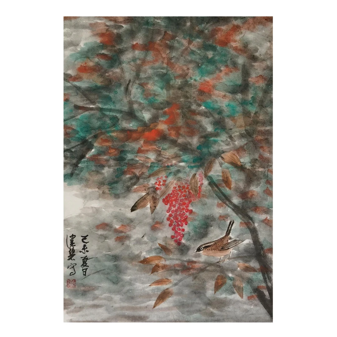 【辽拍】陈先生-花鸟（1.4平尺）V240624-2-46