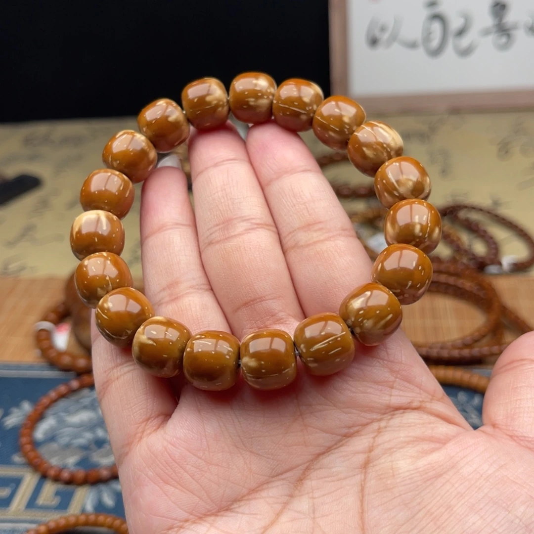 手串紫金鼠实心花皮老型13