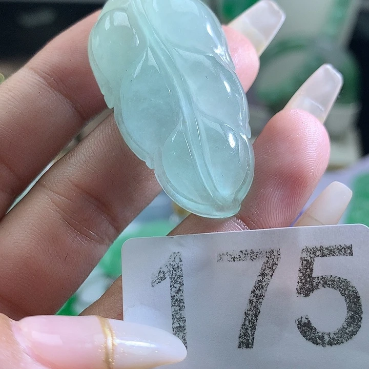 翡翠未镶嵌项链翡翠