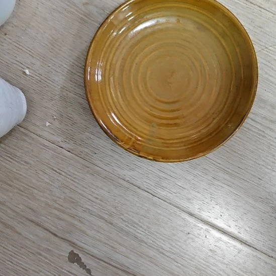 感***你瓷片黄金釉盘子，，