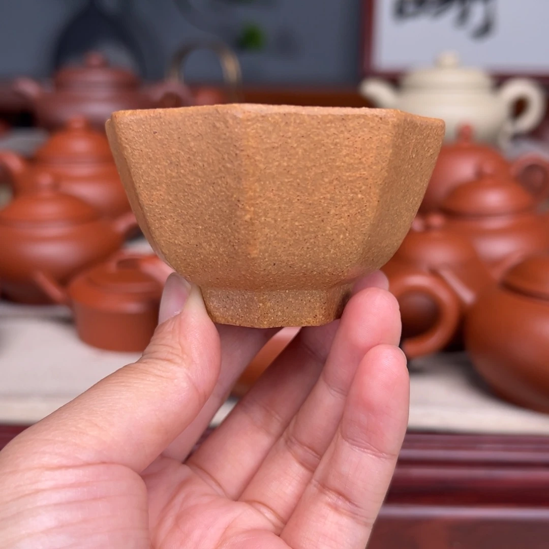 稚***然茶壶紫砂两个杯子60