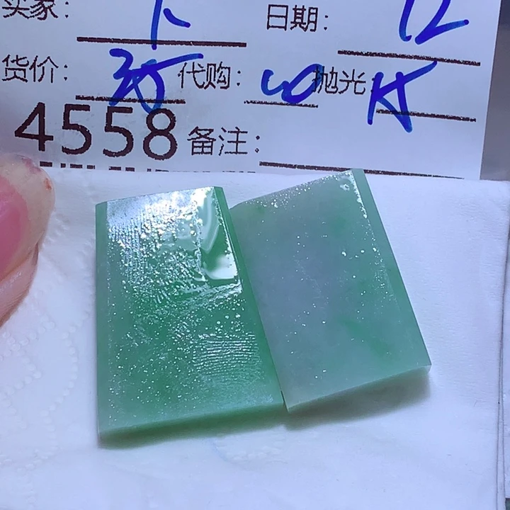 卜***缘翡翠未镶嵌颈饰ggg