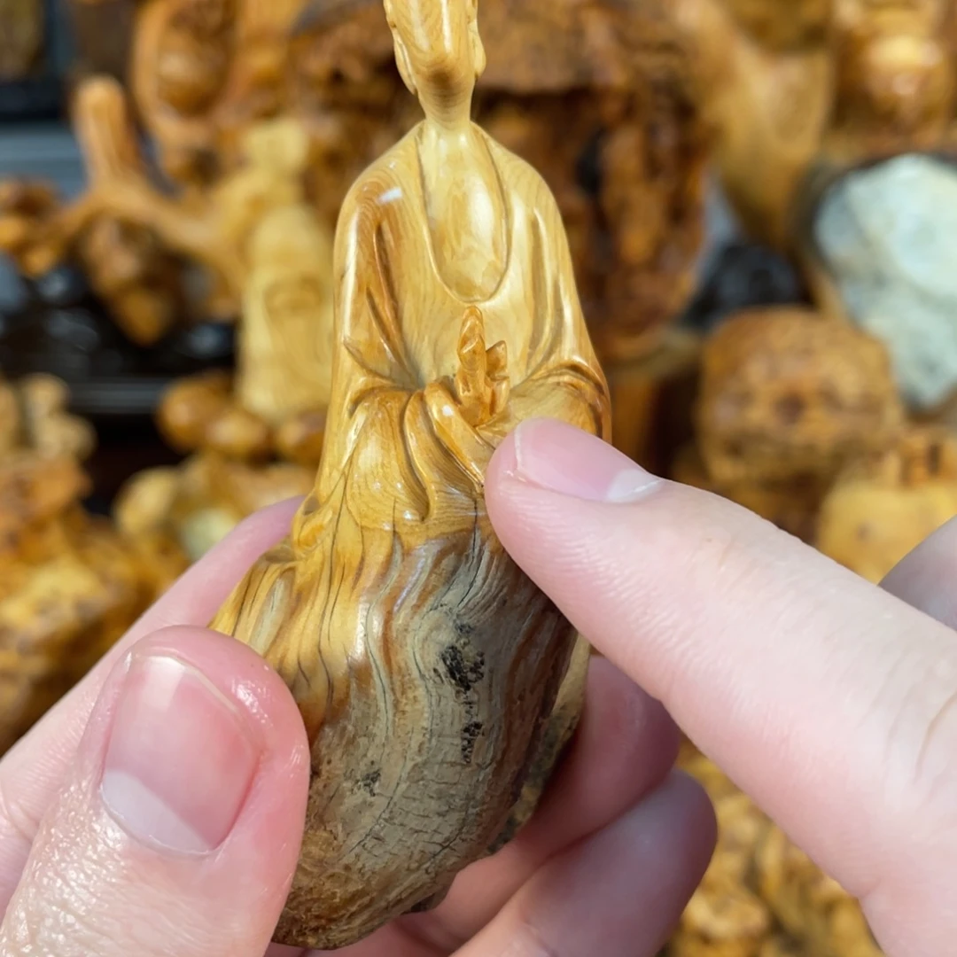 柏木（崖柏）太行崖柏精品手把件