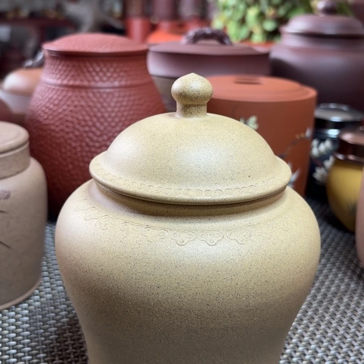 紫砂茶叶罐中高端紫砂茶叶罐