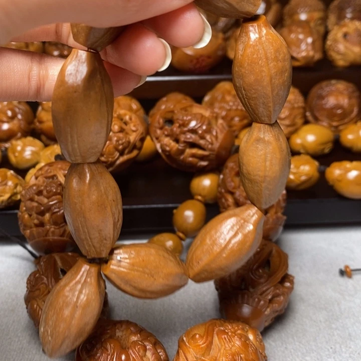 橄榄核手串/手链橄榄核核雕
