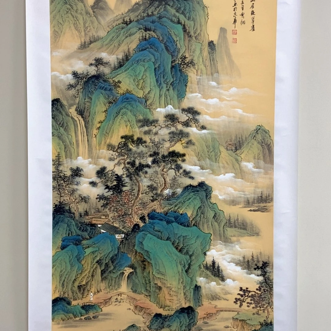 德***士国画明锐六尺精品佳作定制