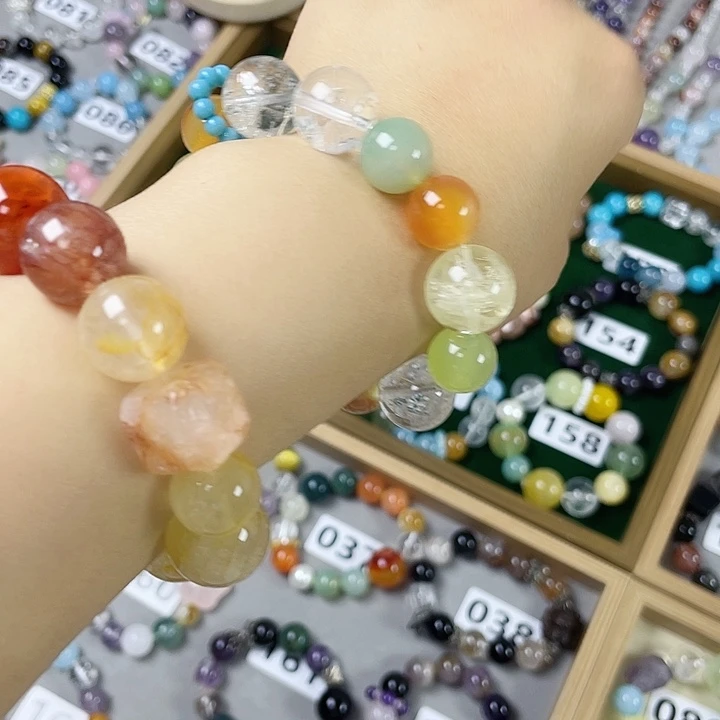 银S925镶嵌手链水晶