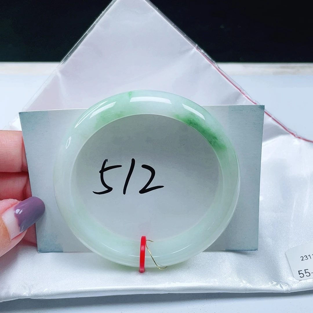 翡翠未镶嵌手镯缅甸翡翠55