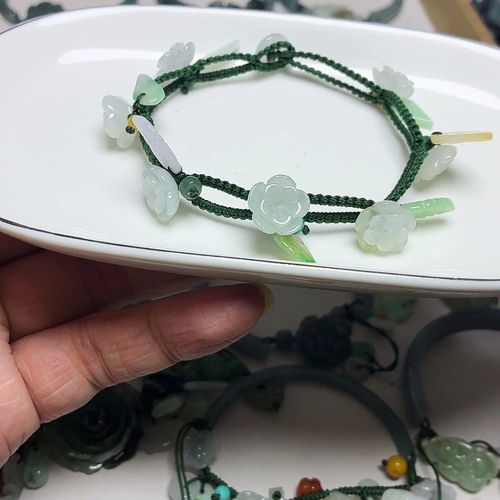 未镶嵌手链翡翠18cm左右