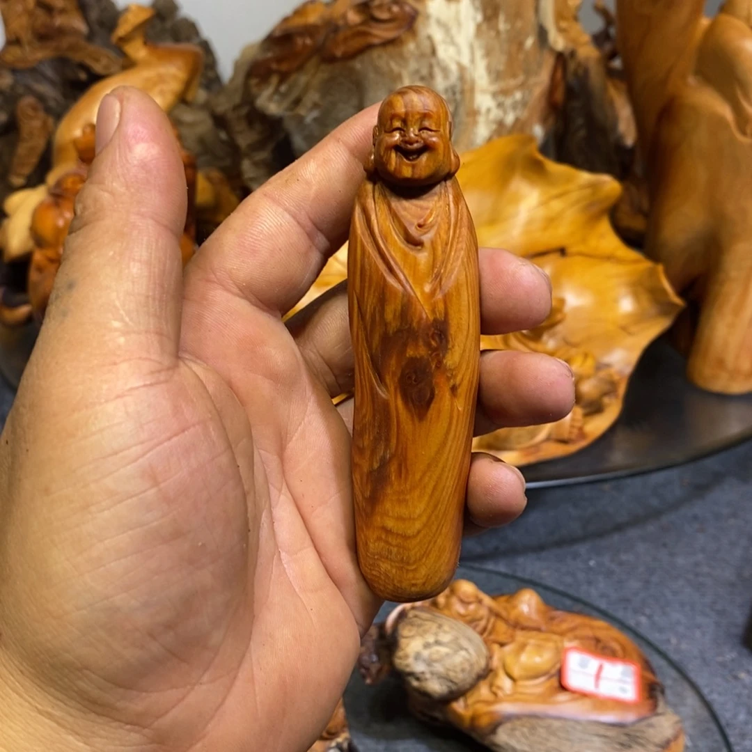 柏木（崖柏）木雕工艺品摆件家居根雕装饰