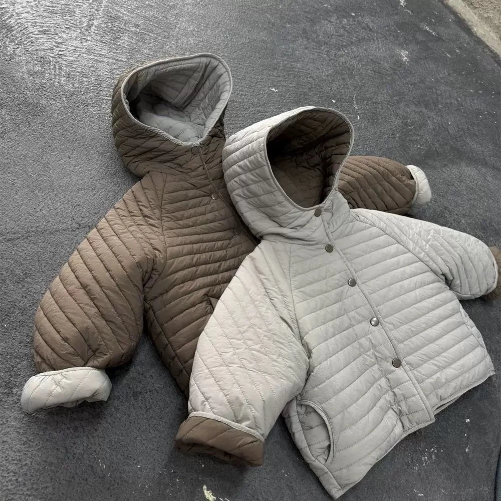 儿童2025冬新款韩国童装男童夹棉棉服秋冬季韩版洋气保暖儿童外套