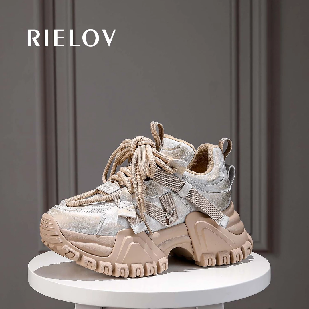 丽丽●RIELOV时尚厚底增高7cm潮流百搭女士休闲鞋512-29