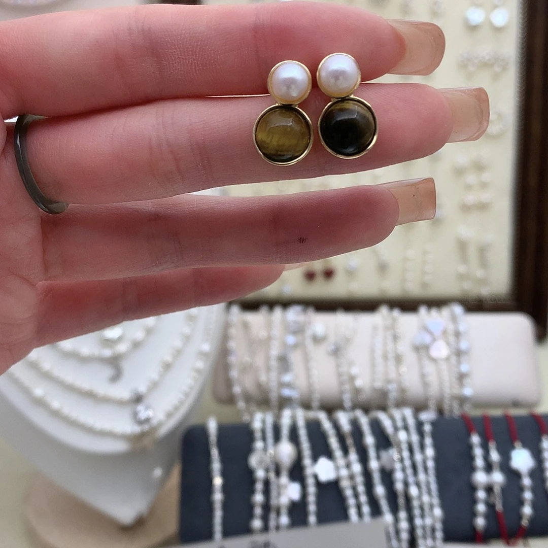 耳饰淡水珍珠未镶嵌